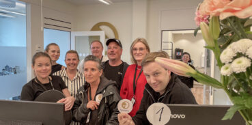 Medarbetare på SigtunaHems nya kundservicekontor